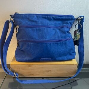 Sakroots Vibrant Blue Crossbody Bag